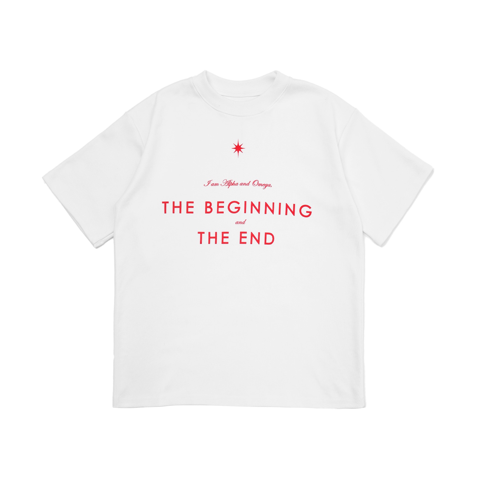 Playera Oversize The End and Beginning